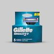 تیغ یدک ژیلت مدل +Gillette Mach 3 بسته 5 عددی