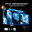 ویدئو پروژکتور بنیوس مدل BE-VP08 با رزولوشن 1280x720|HD