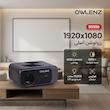 مینی ویدئو پروژکتور النز مدل SD550 به همراه پرده نمایش