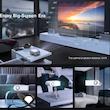 مینی ویدئو پروژکتور یابر مدل v2 با رزولوشن 1280x800|WXGA