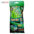 خود تراش سوپرنیکس مدل 5 blade بسته 4 عددی