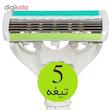 خود تراش سوپرنیکس مدل 5 blade بسته 4 عددی