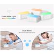 ساعت رومیزی دیجیتال آنلاک مدل CR1-RGB موزیکال رادیو ساعت زنگ‌دار