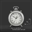 ساعت رومیزی لوتوس مدل BS-500-SILVER-SAN LUIS