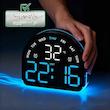 ساعت رومیزی دیجیتال مدل RGB 2