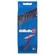 خود تراش ژیلت مدل Gillette 2 بسته 5 عددی
