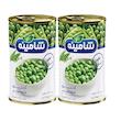 کنسرو نخود سبز شامینه - 350 گرم بسته 2 عددی