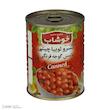 کنسرو لوبیا چیتی با سس گوجه فرنگی خوشاب - 350 گرم