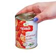  کنسرو لوبیا چیتی با قارچ شهدین - 370 گرم