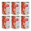  کنسرو لوبیا چیتی با قارچ شهدین - 370 گرم بسته 6 عددی