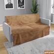 شال مبل شاران هوم مدل مخملی طرح ساده 350×180 سانتی متر