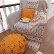 شال مبل مدل بوهو کد 1 سایز 170×140 سانتیمتر 