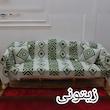 شال مبل و تخت مدل پانچدوزی سایز 300×145 سانتی متر