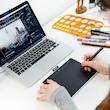 تبلت گرافیکی وکام مدل Intuos S CTL-4100WL به همراه قلم نوری