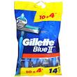 خود تراش ژیلت مدل Blue 2 Plus بسته 14 عددی