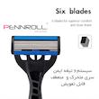 خود تراش پنرول مدل PRCL - TIGER Pro 6 - X2 بسته 2 عددی