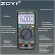ال سی آر متر و مولتی متر زویی مدل ZT-102L