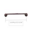 دستگیره کابینت و کمد مدل میله ای کد D 160 بسته 3 عددی