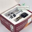 قفل آریا مدل فولادی نشکن کد OG3M-95 سایز 95 میلی‌متر به همراه 6 کلید