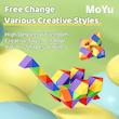 مکعب روبیک موفنگ جیااوشی مدل ماری 48 قطعه چند رنگ مویو Moyu Magic Snake 48 pcs