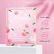 ماسک صورت بایو آکوا مدل هلو وزن 25 گرم بسته 10 عددی
