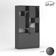 کتابخانه پنج طبقه اعیان مدل FH847