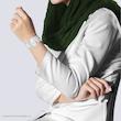 ساعت مچی عقربه ای زنانه ناکسیگو طرح سمیه کد LF3430