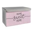  باکس لباس و نظم دهنده طرح لینن مدل HOME SWEET HOME کد S2