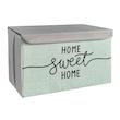  باکس لباس و نظم دهنده طرح لینن مدل HOME SWEET HOME کد S2