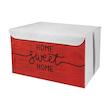  باکس لباس و نظم دهنده طرح لینن مدل HOME SWEET HOME کد S2