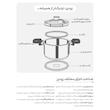 زودپز پارس استیل مدل وستا گنجایش 4 لیتر