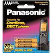باتری نیم قلم شارژی AAA تلفن بی سیم مدل BK-4LDAW/2BT