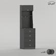 کنسول اعیان مدل کافه بار کد FH1015 طول 50 سانتی متر 