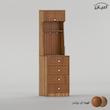 کنسول اعیان مدل کافه بار کد FH1015 طول 50 سانتی متر 