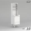 کنسول اعیان مدل کافه بار کد FH938 طول 50 سانتی متر
