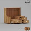 کنسول اعیان مدل کافه بار FH848 طرح رومیزی