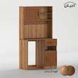 کنسول اعیان مدل کافه بار کد FH946 طول 110 سانتی متر