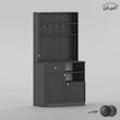 کنسول اعیان مدل کافه بار کد FH1003 طول 90 سانتی متر