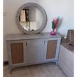 آینه و کنسول مدل D125 حصیری سایز 115 سانتی متر
