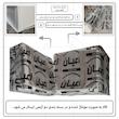 کنسول اعیان مدل کافه بار کد FH949 طول 100 سانتی متر