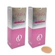 کرم پودر BB مایع SPF15 دامیثا شماره 02 مناسب برای انواع پوست حجم 30 میلی‌لیتر بسته 2 عددی