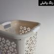 سبد رخت چرک مدل تسا طرح گل کد size 1