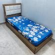 ملحفه ناتوسا مدل کشدار ارکیده یک نفره سایز 90x200 سانتی متر
