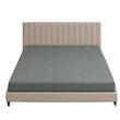 ملحفه پلی استر پنبه مدل کشدوزی شده دو نفره سایز 200x180 سانتی‌متر