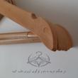 چوب لباسی طرح چوب افرا کد 43 بسته 24 عددی
