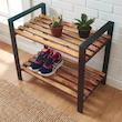 جاکفشی مدل دوطبقه چوب روسی