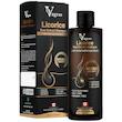 شامپو تقویت کننده و ضد ریزش مو واگراس مدل licorice با عصاره ریشه لیکوریس، روغن کرچک، عصاره نعنا و آلوئه ورا حجم 400 میلی‌لیتر مناسب انواع مو و پوست سر حساس، خشک و معمولی