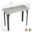 میز ناهارخوری 4 نفره دینیال مدل DN120x60