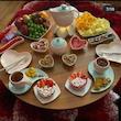 میز ناهارخوری چهار نفره مدل ژاپنی ۸ پایه