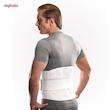 کمربند طبی پاک سمن مدل With Polyethylene Soft Bar سایز متوسط
